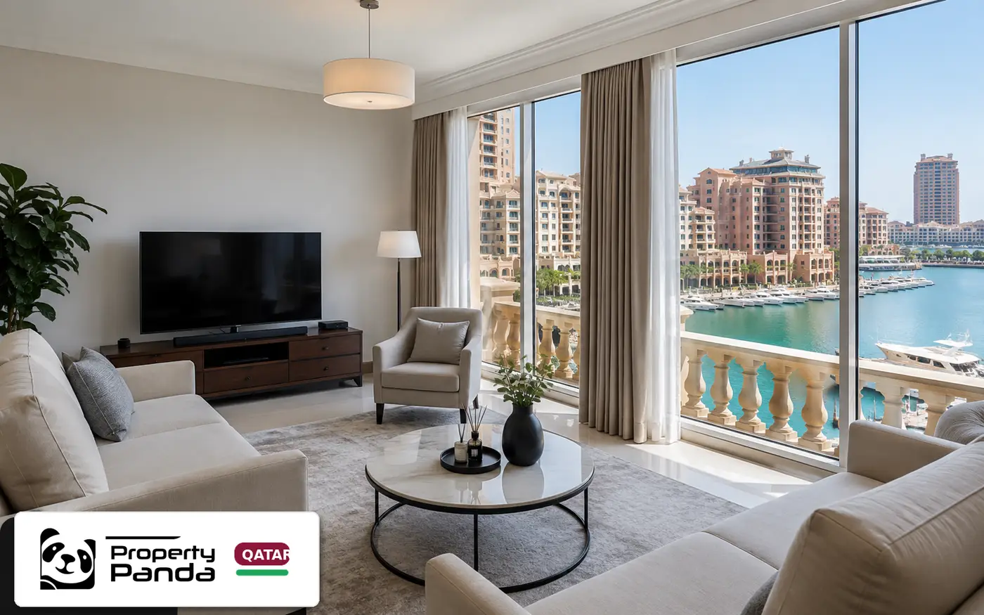 Waterfront apartment for sale in The Pearl-Qatar