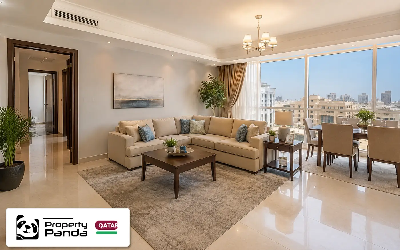 Family apartment for rent in Al Sadd, Doha
