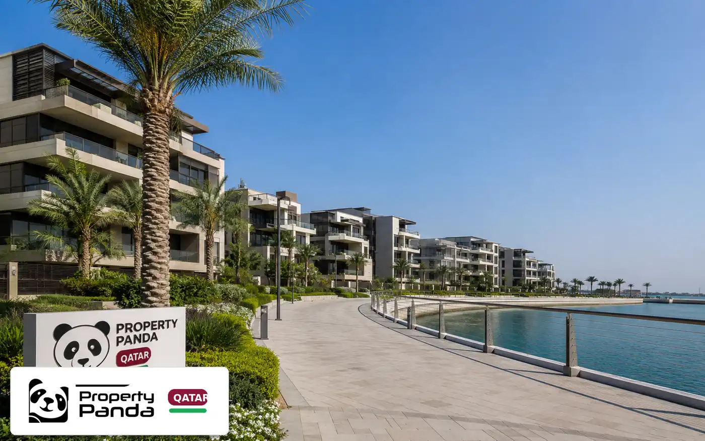 New island residential community in Lusail, Qatar
